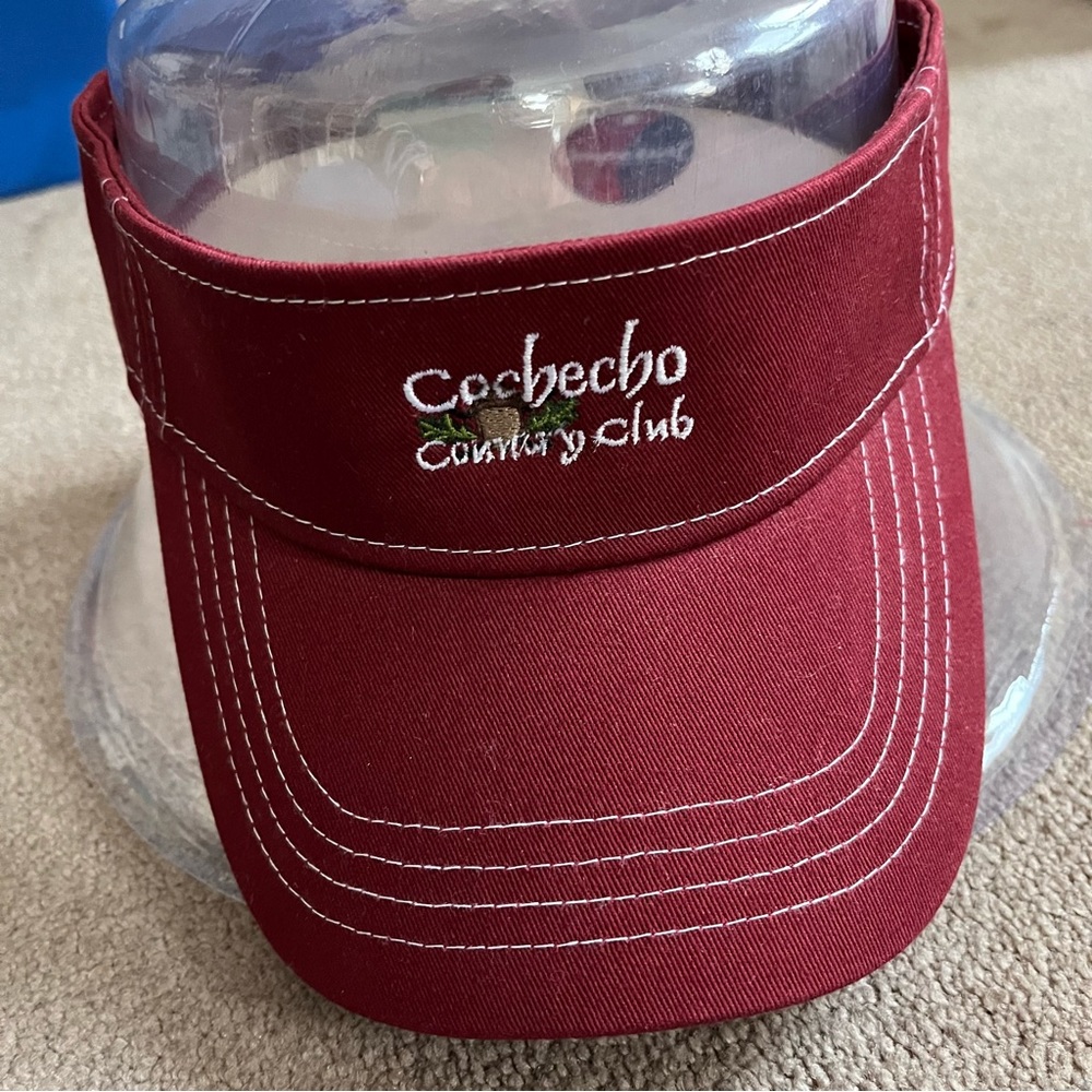 NWT Imperial Cochecho Country Club Unisex Visor with Adjustable Strap